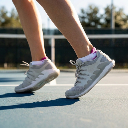 Chaussettes de Tennis Low Cut Lite Blanc/Rose