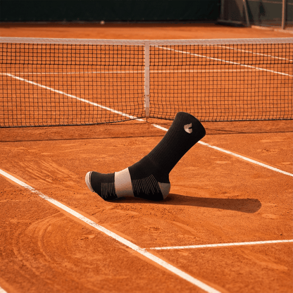 Tennis Socks Crew Lite Black/Grey