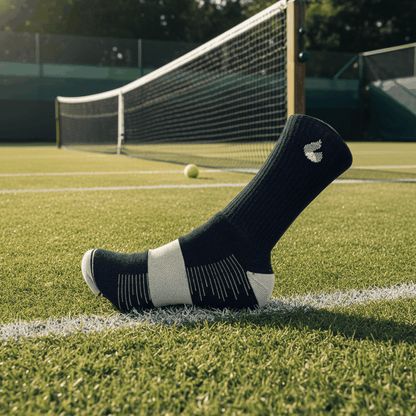 Tennis Socks Crew Lite Black/Grey