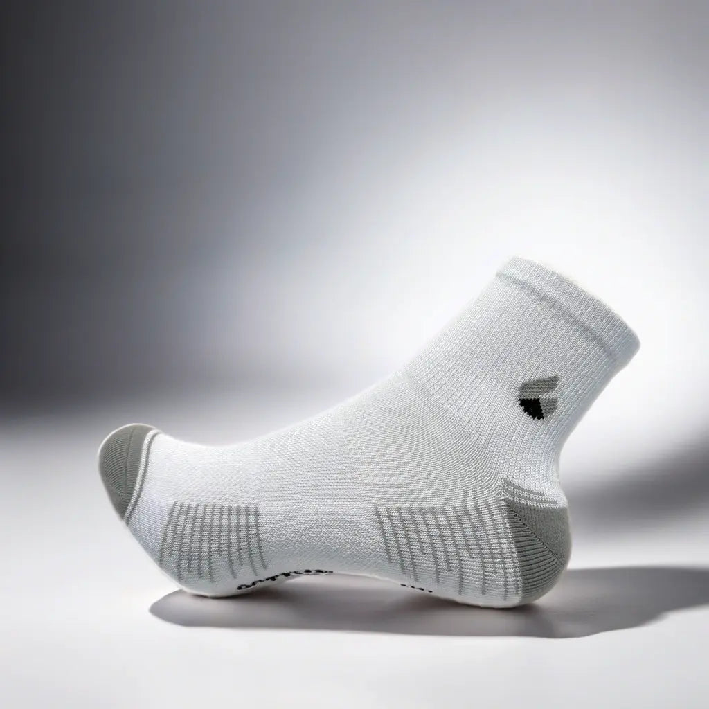 Active Rock Running Sock Ankle White